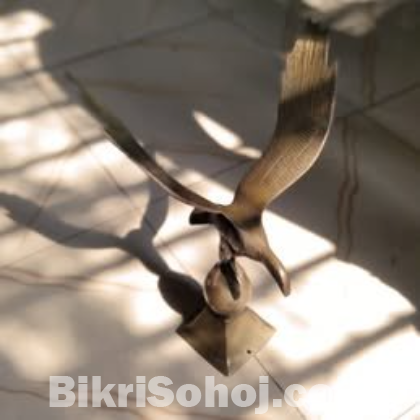 Brass Bird Showpiece